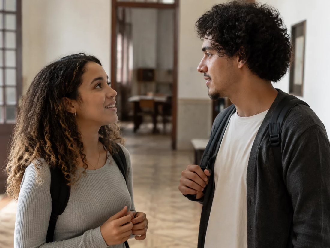 Grupo reduzido sentado em volta da mesa, lendo folhas de argumento